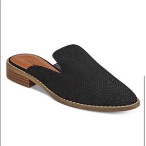 Black indigo rd. Mules 8.5 like new